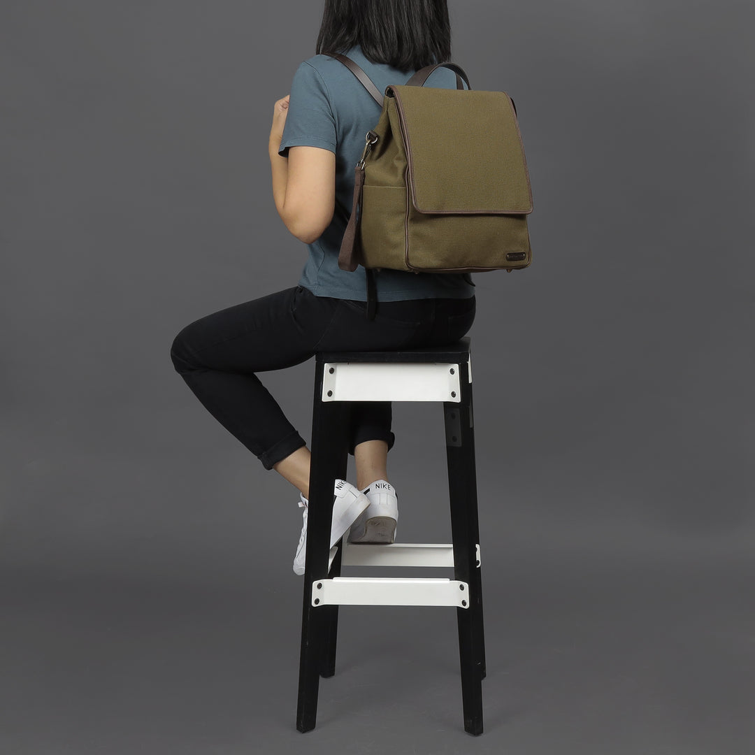 Donna Canvas Diaper Bag