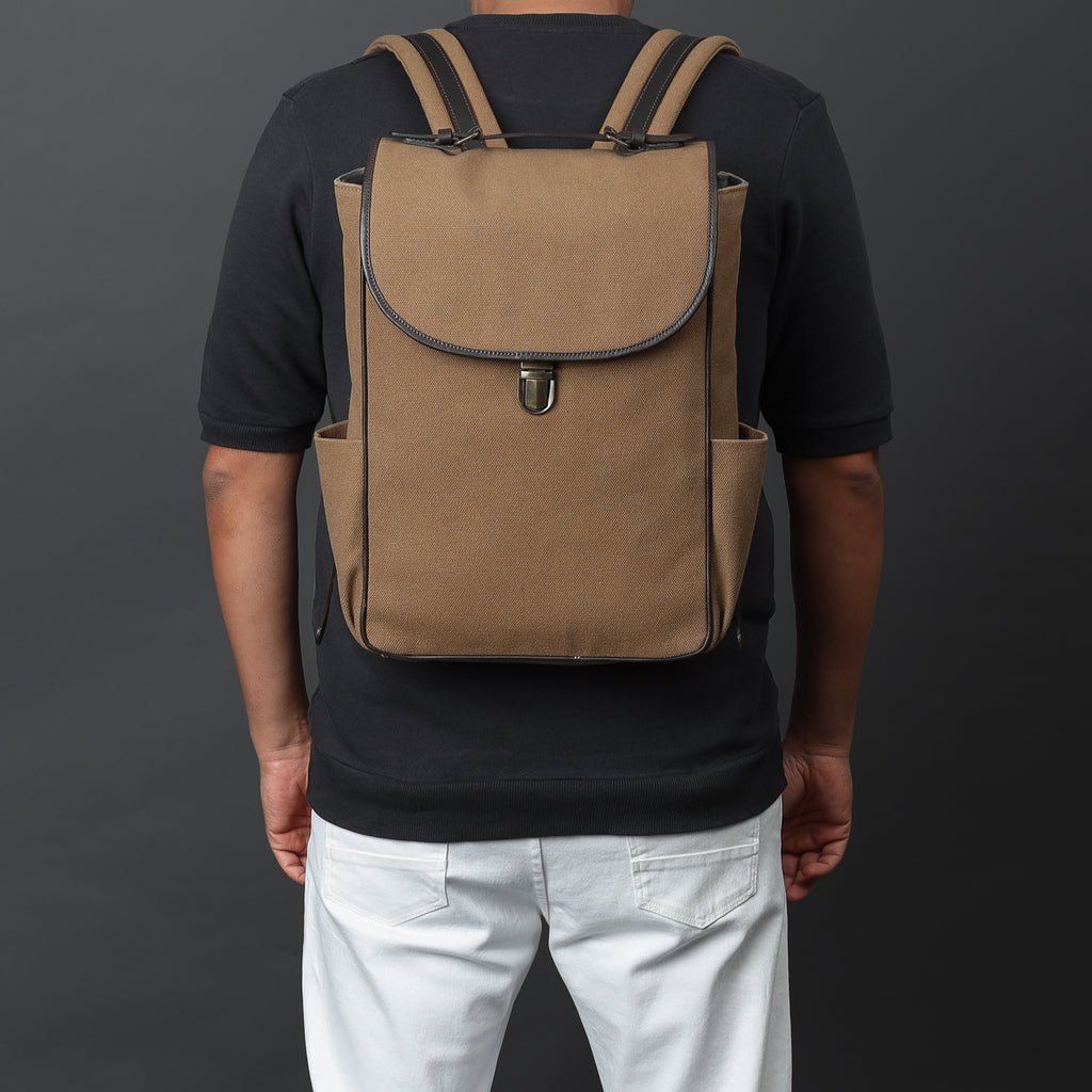 London Canvas Backpack