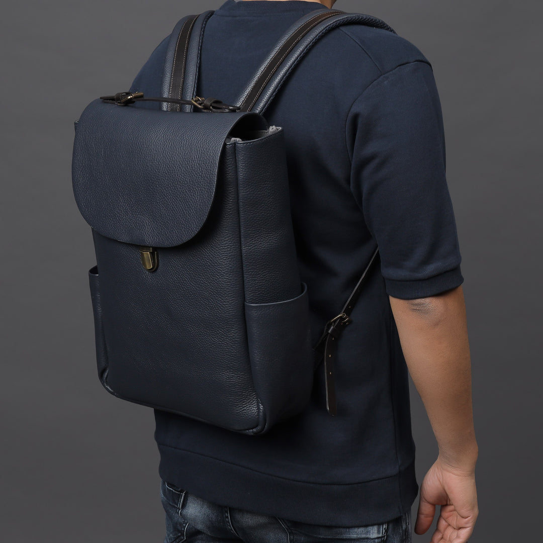 Classic Leather Backpack