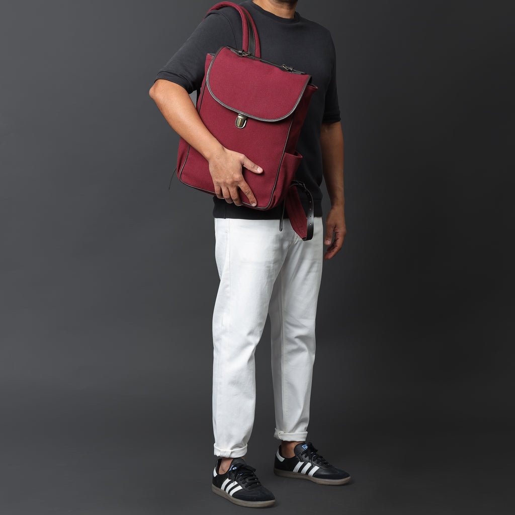 London Canvas Backpack