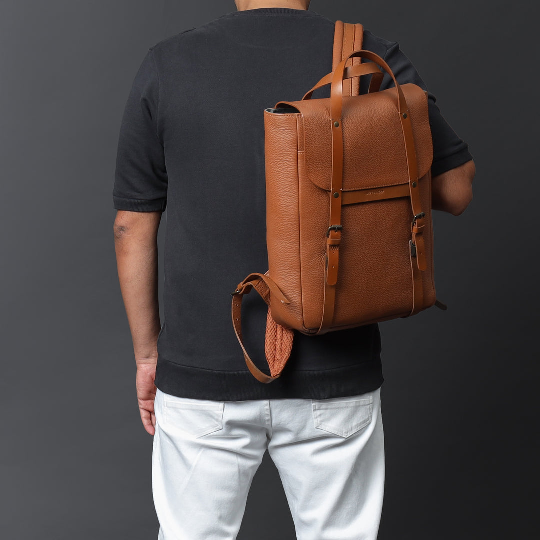 Oslo Leather Backpack