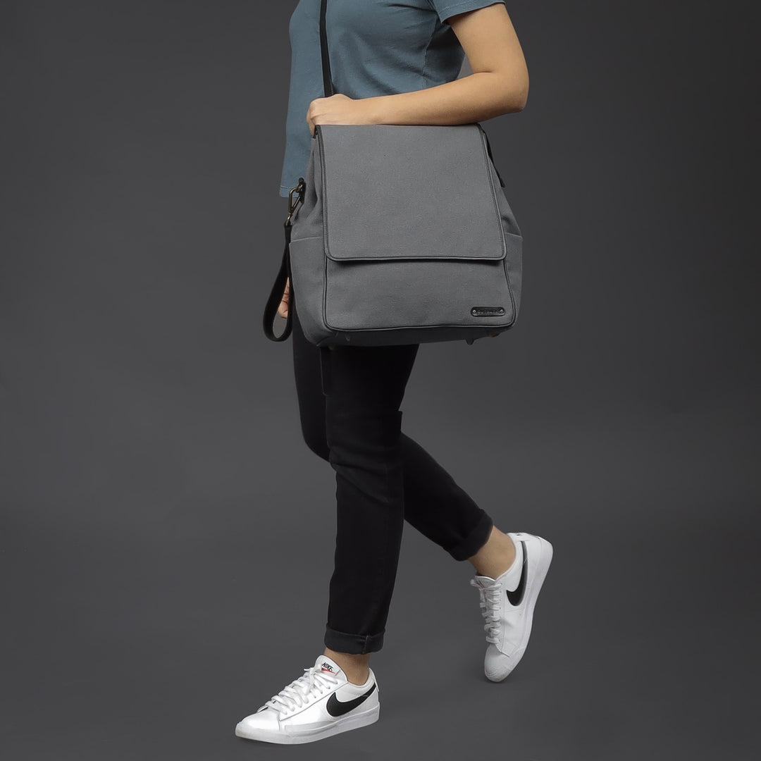 Donna Canvas Diaper Bag