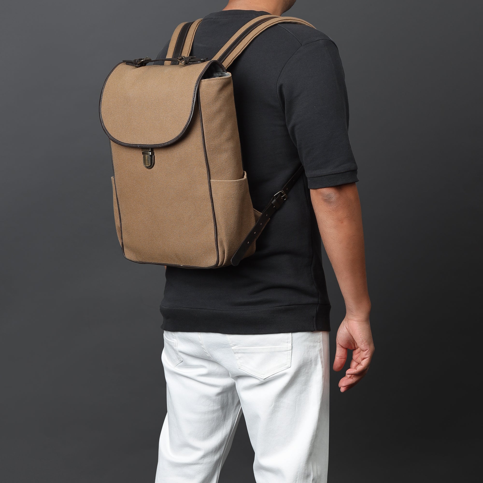 London Canvas Backpack