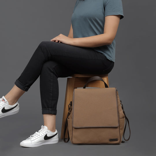Donna Canvas Diaper Bag