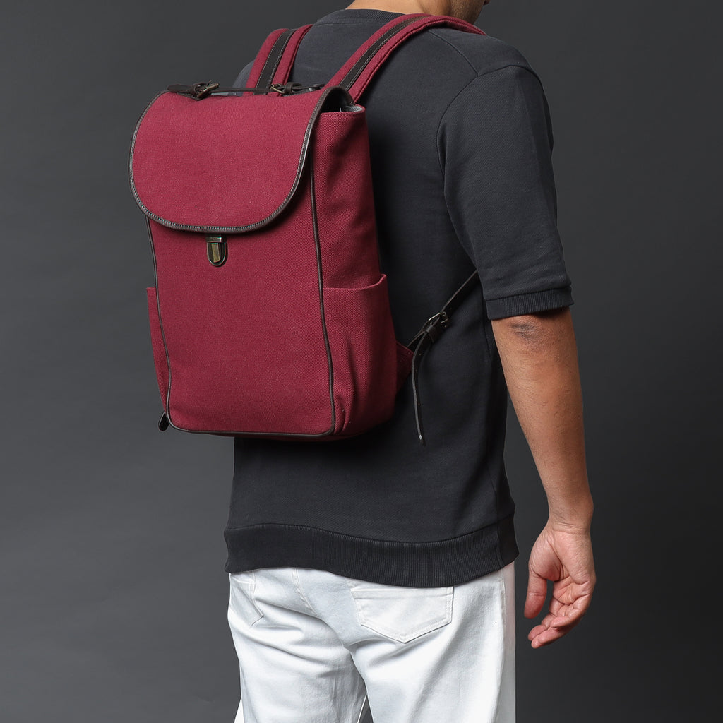 London Canvas Backpack