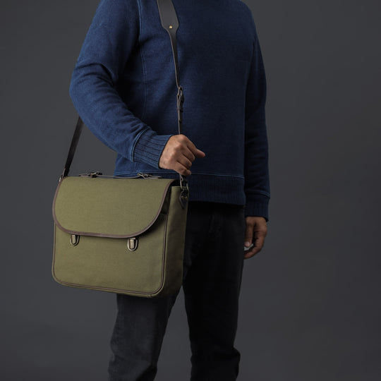 London Canvas Briefcase