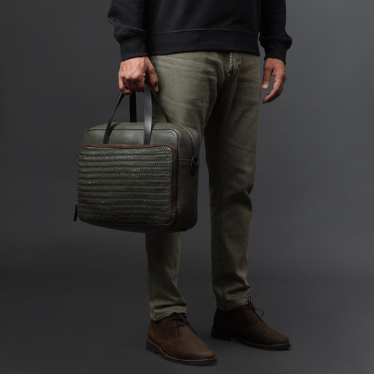 Boston Leather Briefcase