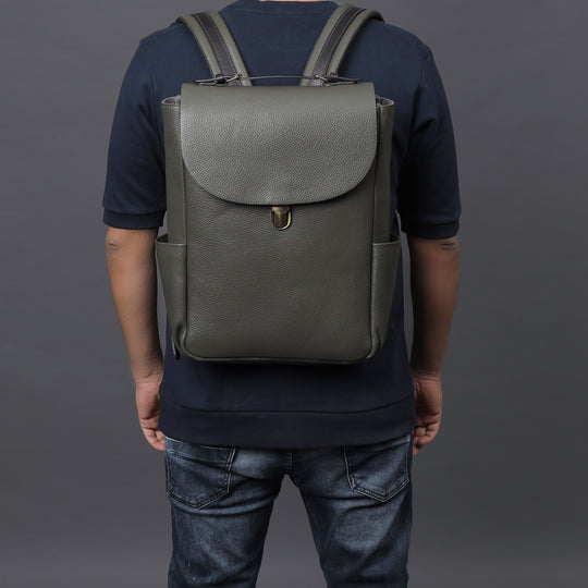 most selling leather Backpack