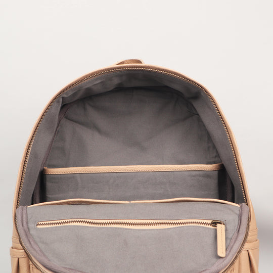 Weaved Journey Leather Backpack